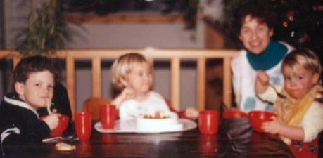 MikeTophMathew Xmas Meech Lake1986 MikeTophMathew Xmas Meech Lake1986